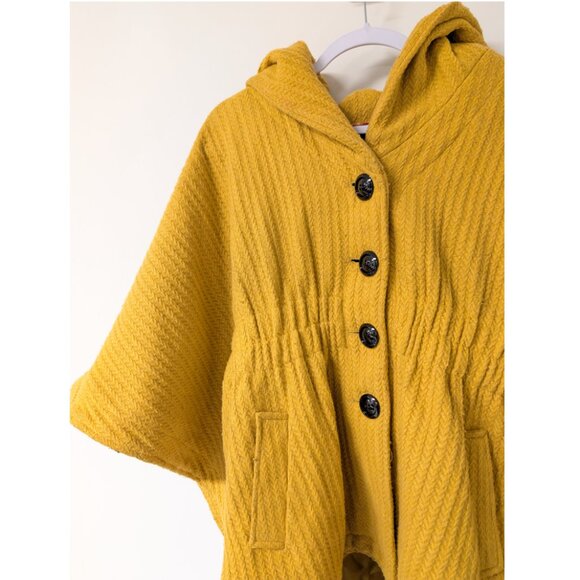 Steve Madden Hooded Cape Coat - Picture 5 of 14